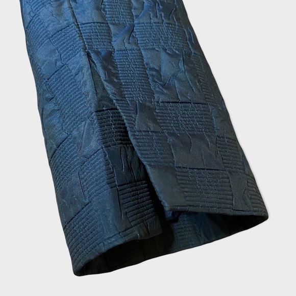 Marlowe Metallic Navy Blue Lined Suit Blazer Sz S - Picture 8 of 16